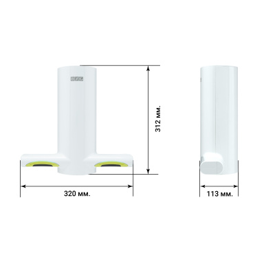 Высокоскоростная электросушилка для рук       BXG-JET-3200