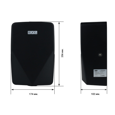 Сушилка для рук  BXG-JET-3500D UV